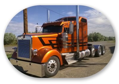 Groome Paint Shop Orange Semi